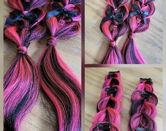 clip in festival braids extension