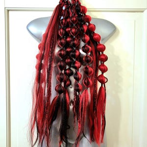 Set of 2 Festival Rave braids bubble braids rave hair