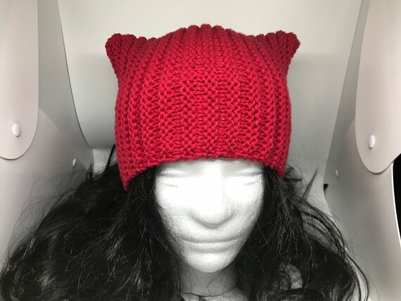 Knitted Emo Beanie Goth Beanie Emo 