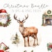 Christmas Clipart Bundle Watercolor Christmas Clipart, Christmas Png ...