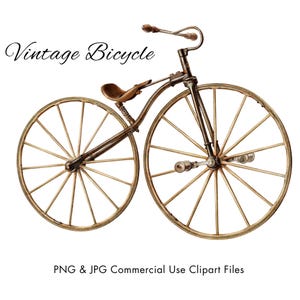 Vintage Fahrrad Clipart, antikes Push-Bike, Fahrrad-Illustration, 1938 Alfred Koehn, Fahrrad png, altmodisches Fahrrad-Druck, kommerzielle Nutzung