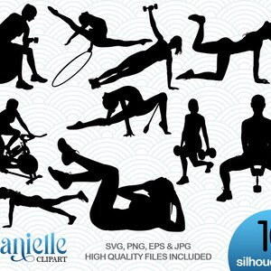 Sports Silhouettes, SVG, png, eps, jpg, Cricut, Silhouette, Cameo fichiers