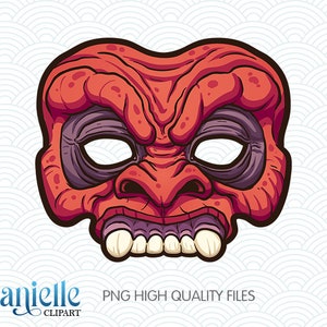 Fichiers de masque d’Halloween, PNG, Cricut, Cameo