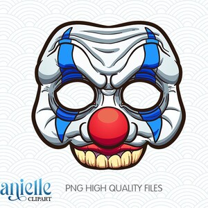 Fichiers de masque d’Halloween, PNG, Cricut, Cameo