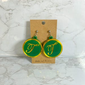 Tipton Hotel - Suite Life Inspired Acrylic Dangle Earrings