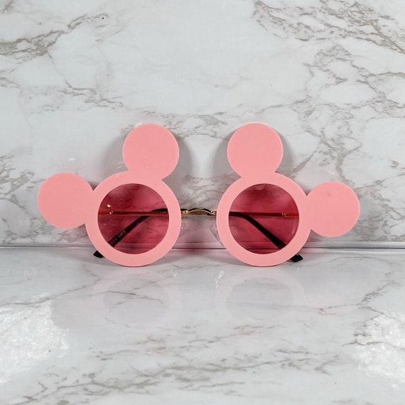 Pastel Pink Mickey Sunglasses - Polarized Lightweight  display picture 2