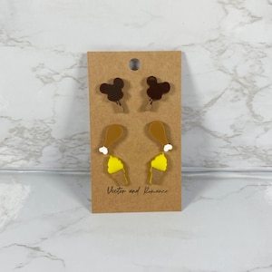 Parure de clous d&#39;oreilles Magical Snacks