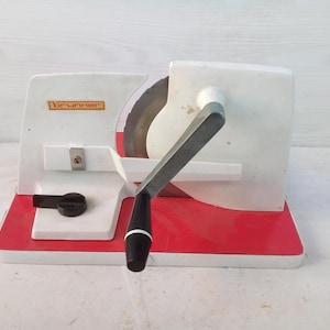 Snijmachine, Sneetjes brood/vlees, Snijmachine, Keukenhulp, Brunner, Uitstekende staat