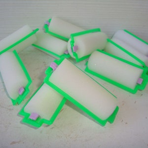 Cuidado del cabello vintage Rizadores de cabello 10 piezas Peinado Rodillos para el cabello Accesorios para el cabello Producto para el cabello Rodillos de pelo de espuma Rodillos para el cabello de la década de 1980