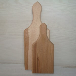 cutting board ,set of 2,  wood for cutting cheese or meat , butchers Block, rustic Decor , wood cutting