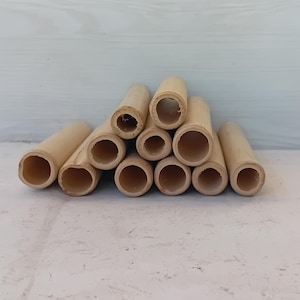 Bamboo Sticks , 11 Bamboo For Crafts,Windchime Parts, Wind Chime Supplies, Wooden Sticks, Reed Sticks, Green Bamboo
