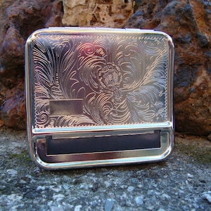Sigaretta automatica, rotolamento del tabacco, macchina da fumo classica, custodia per accessori fantastica, regalo per fumatori