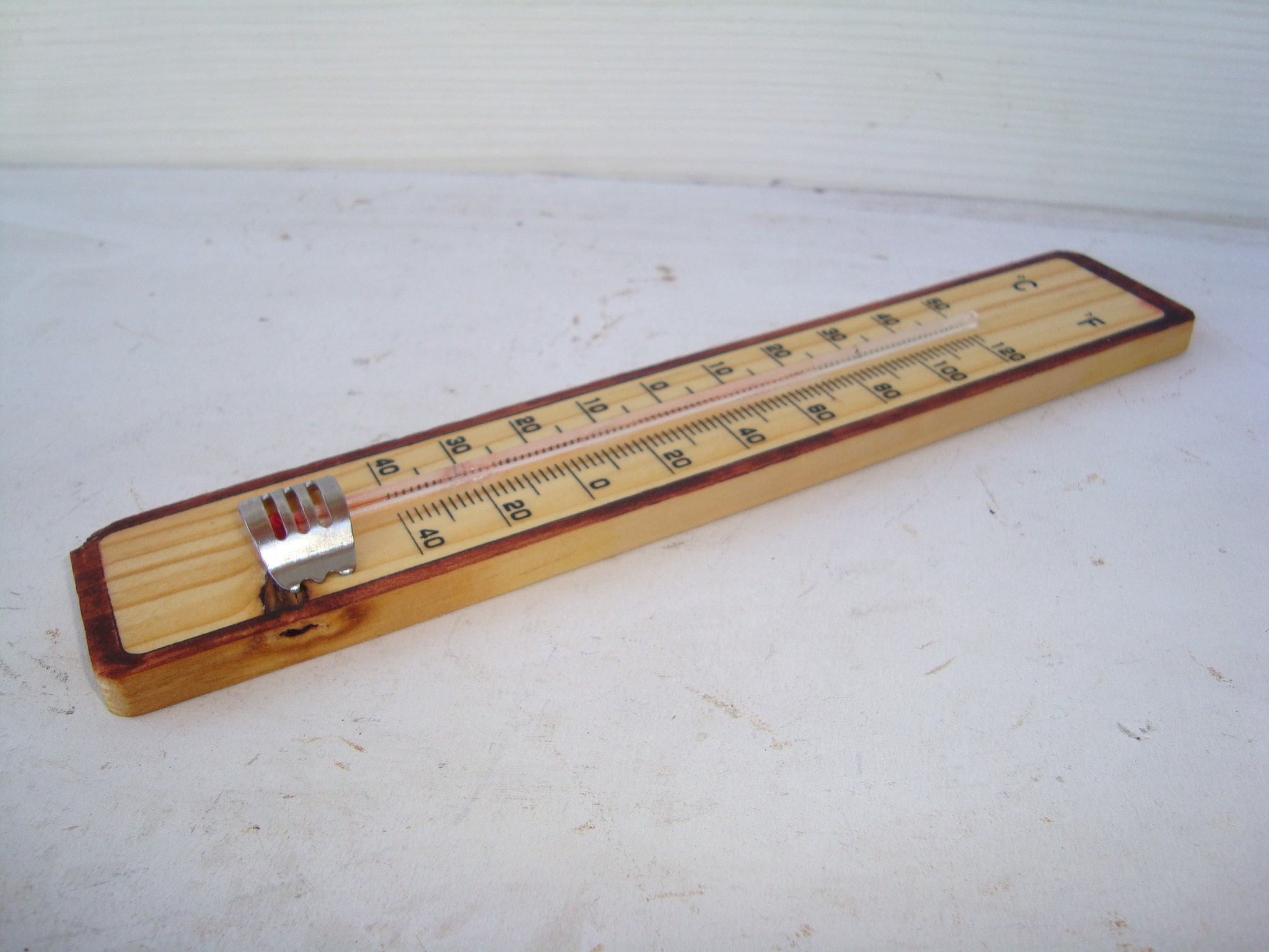 Vintage Thermometer , Indoor Thermometer ,outdoor Thermometer, Wall ...