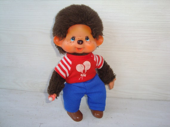 Rare Monchhichi Vintage 7.5