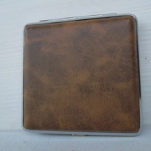 Stile vintage, portasigarette, custodia, accessorio per fumatori, portasigarette, regalo per fumatori Buone condizioni vintage