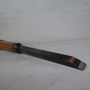 Antique Chisel, Vintage Wooden Tool, Old Rusty Metal Tool, Woodworker ...