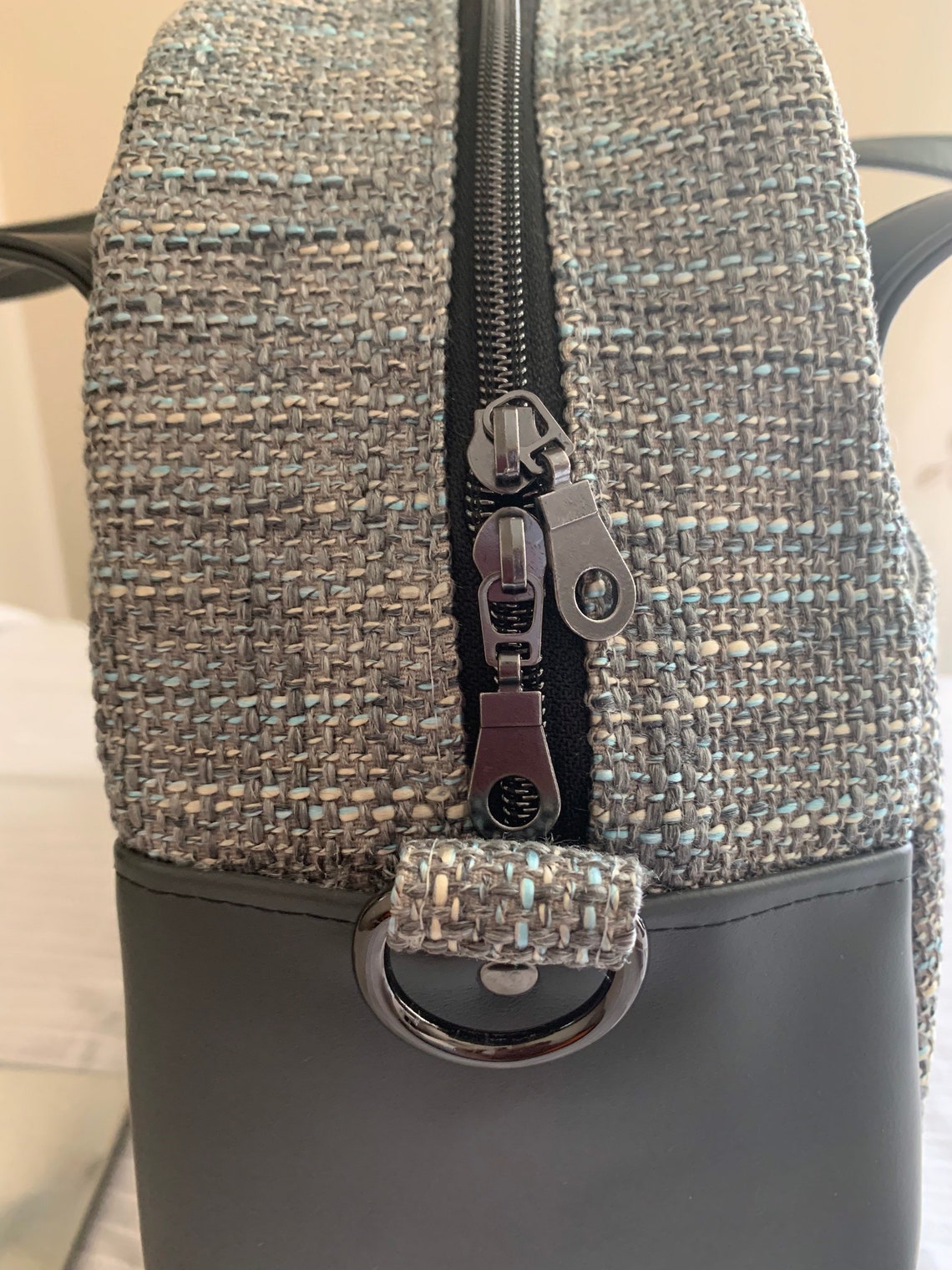 Bowler Bag Handbags for Women Women Work bags Grey Bags for | Etsy