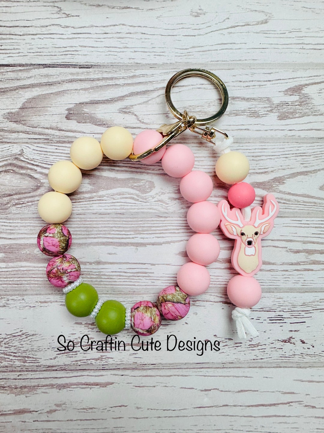 Hunt Like a Girl Wristlet Pretty in Pink Wristlet Pink Camo Etsy