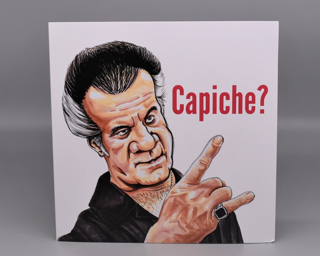 The Sopranos Peter Paul paulie Walnuts Gualtieri Etsy