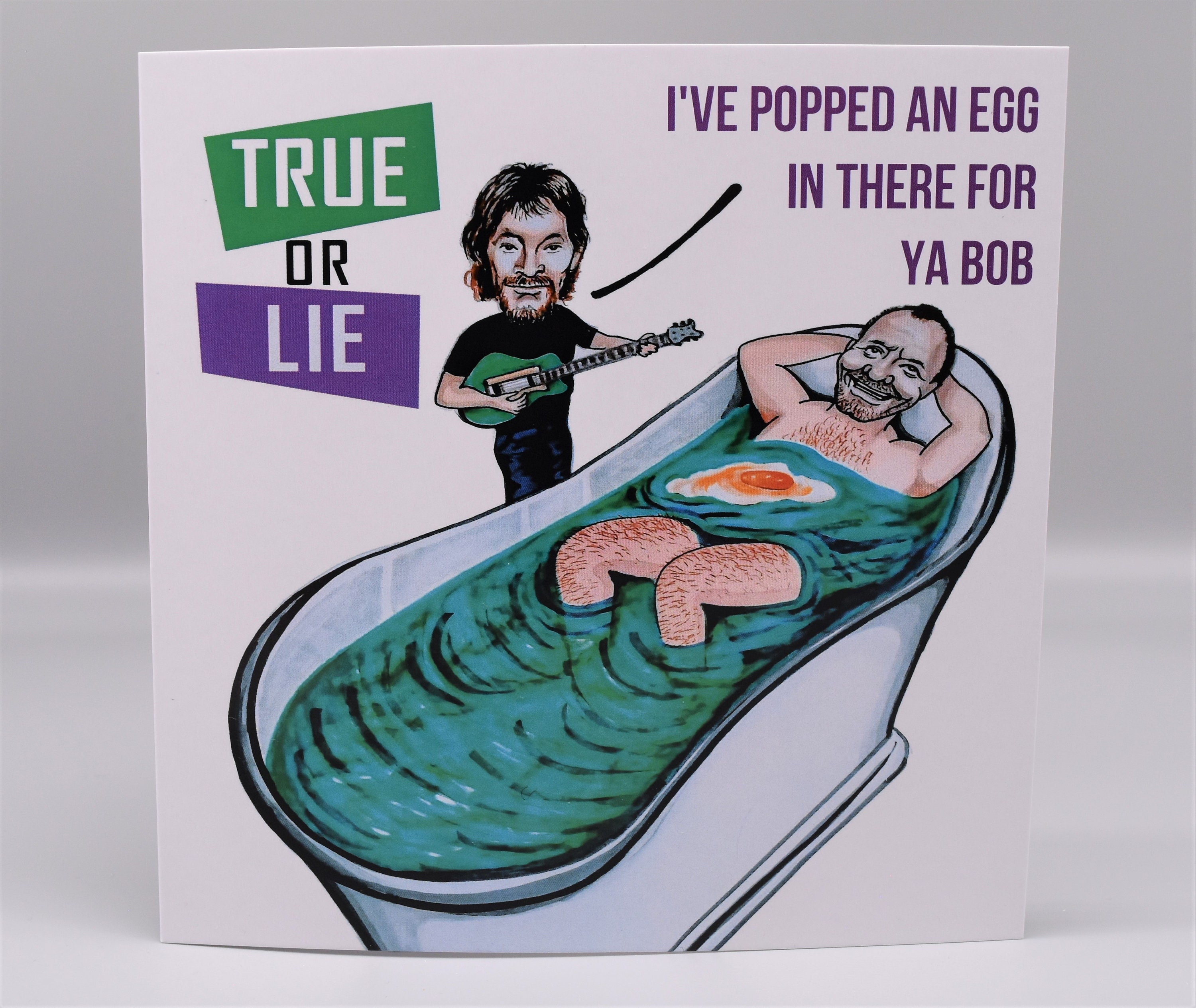 Bob mortimer would i lie to you greetings card etsy