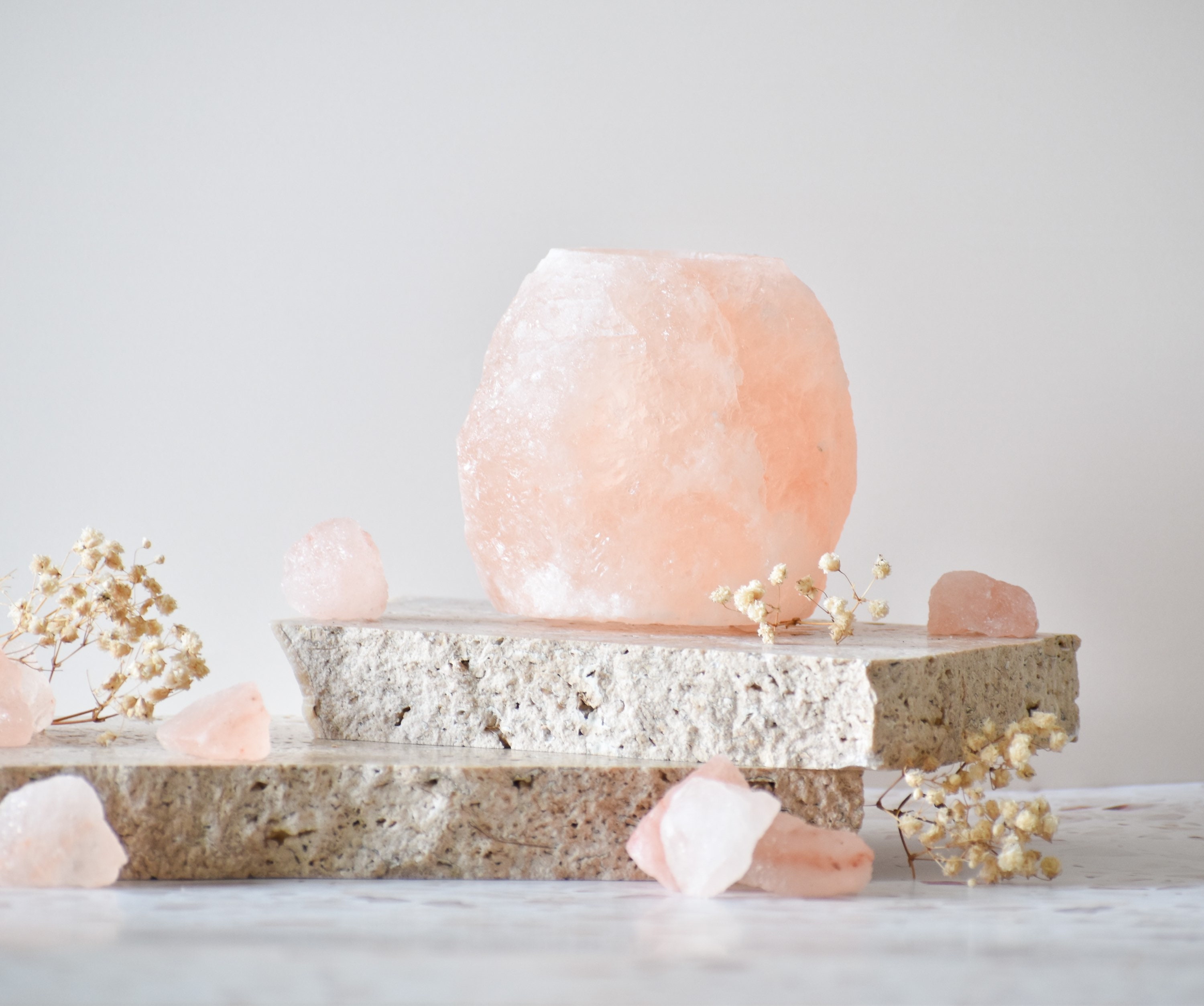 Himalayan sea 2024 salt candle holder