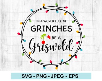 Be a Griswold Christmas SVG - Funny Holiday Design (Digital Download)
