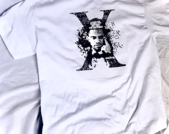 Chemise Malcolm X, chemise des droits civiques, chemise du mois de l'histoire des noirs, chemise pour le mois de l'histoire des noirs, t-shirt Black Lives Matter, t-shirt Malcolm X,