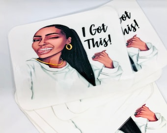 Affirmation Cards for Black Women, positive Affirmations Deck, Black Girl Magic cards, Affirmation Deck for Black girls, christmas gift idea