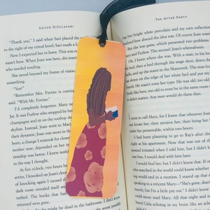 4 bundle African American Bookmark, Black Girl Bookmarks,Black Girl Magic Bookmark, Bookworm bookmark, book lovers bookmark, bookmarker, image 10