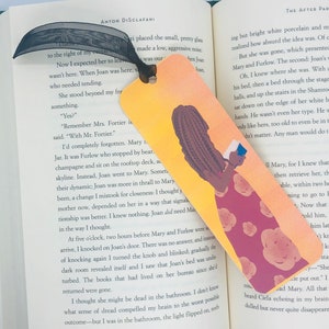 4 bundle African American Bookmark, Black Girl Bookmarks,Black Girl Magic Bookmark, Bookworm bookmark, book lovers bookmark, bookmarker, image 4