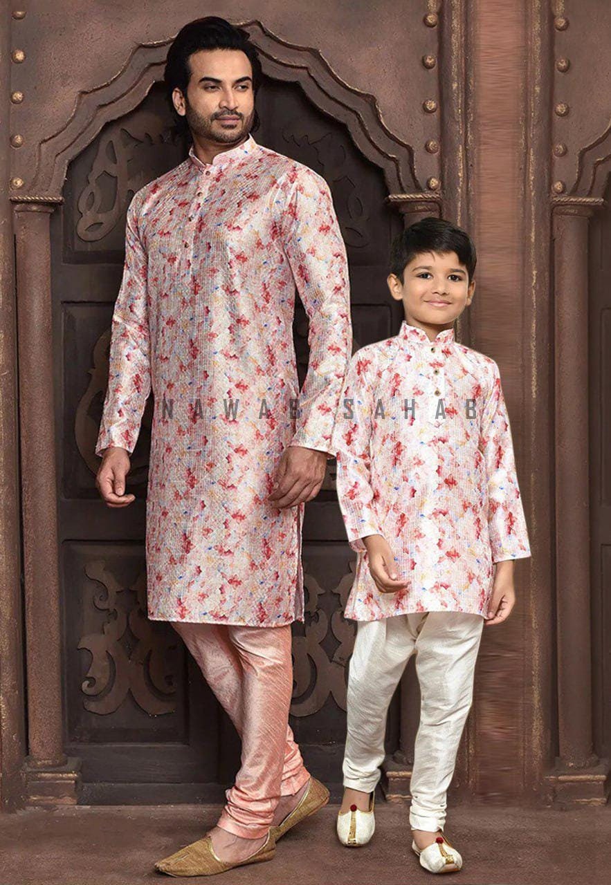Father and son kurta pajama best sale
