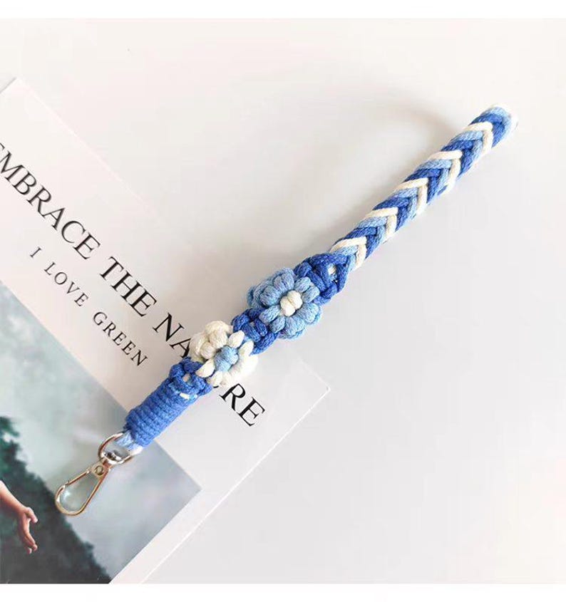 Macrame PDF Pattern for Keychain, Macrame Tutorial for Beginner, How to Macrame, Macrame PDF Instruction, Macrame Bag Hanger image 3
