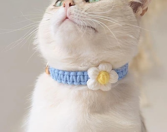 Macrame PDF Pattern for Cat Collar, Macrame Tutorial for Beginner, How to Macrame, Macrame PDF Instruction, Macrame Pet Collar