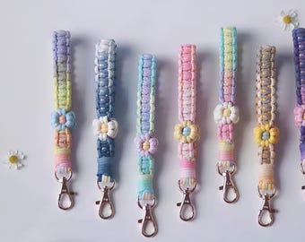 Macrame PDF Pattern for Keychain, Macrame Tutorial for Beginner, How to Macrame, Macrame PDF Instruction, Macrame Bag Hanger