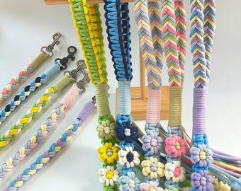 Beginner Level Macrame PDF Pattern for Dog Leash, Macrame Tutorial for Beginner, How to Macrame, Macrame PDF Instruction, Macrame Dog Leash