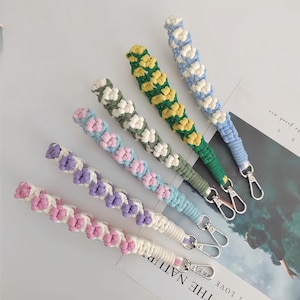 Macrame PDF Pattern for Keychain, Macrame Tutorial for Beginner, How to Macrame, Macrame PDF Instruction, Macrame Bag Hanger