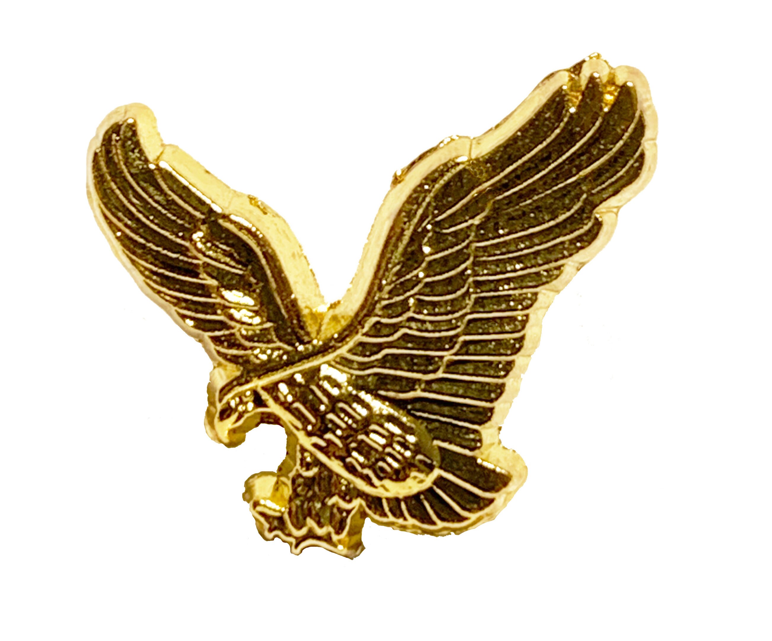 American Eagle Lapel Pin Golden Pack of 4 Etsy