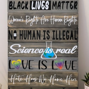 In This House We Believe... Custom Wooden Sign