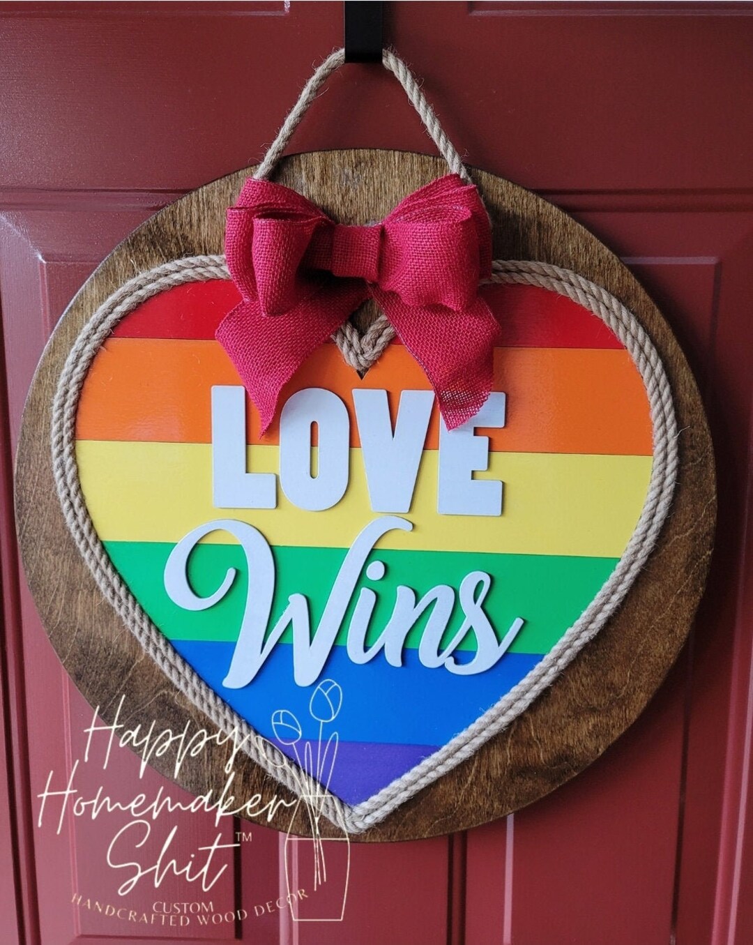 Pride Door Hanger Etsy