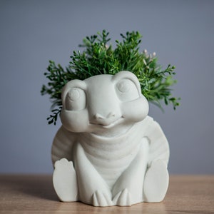 Organizador de mesa - Escultura de tartaruga marinha - Decoração moderna para casa - Escultura de tartaruga em cerâmica - Decoração de apartamento universitário