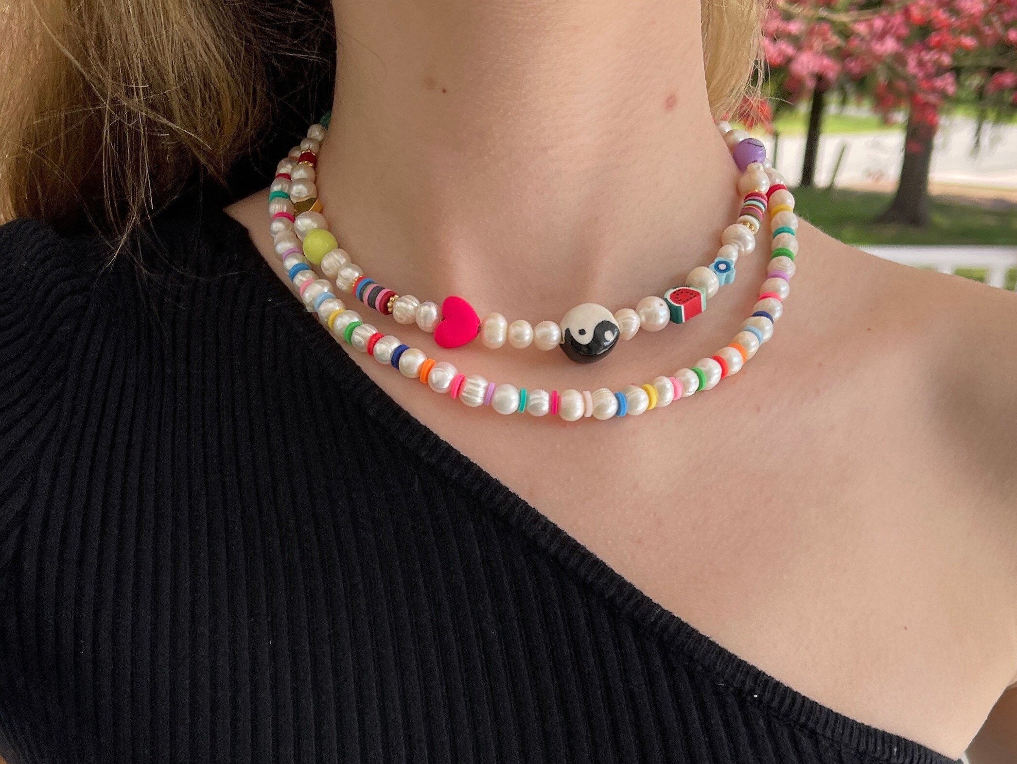 It's All Good Necklace | Feelin' Lucky Necklace, Smiley Face