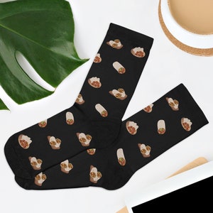 Novelty Burrito Socks