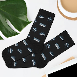 Novelty Electric Piano Socks