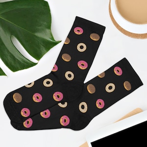 Novelty Donut Socks