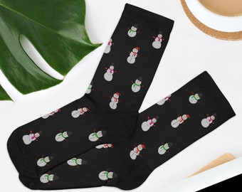 Novelty Christmas Snowman Socks