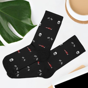 Novelty Racing Car Socks