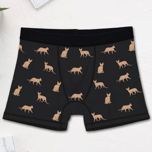 Neuheit Devon Rex Cat Boxer Briefs (Herren)