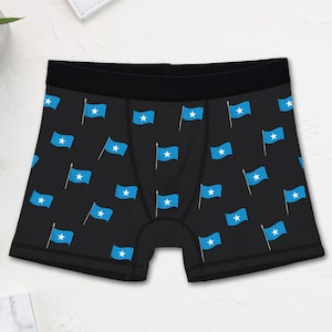 Novelty Somalia Flag Boxer Briefs (Mens)
