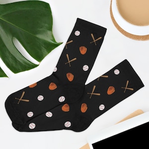 Novelty Baseball Socks
