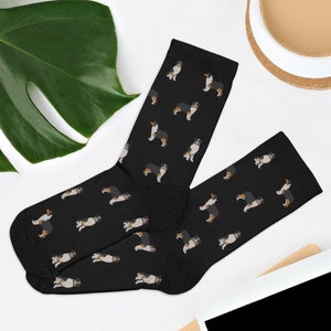 Novelty Australian Shepherd Dog Socks